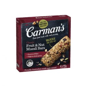 經典水果穀物棒