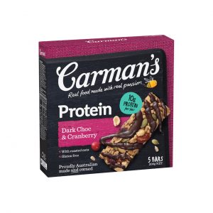 黑可可蔓越莓大豆蛋白棒